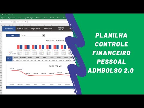 PLANILHA INTELIGENTE PARA CONTROLE FINANCEIRO PESSOAL