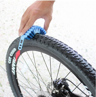 Ciclismo MTB bicicleta limpador de corrente de bicicleta multi conjunto de ferramentas kit de lavagem e limpeza rápida escovas de ferramentas caixa de limpeza